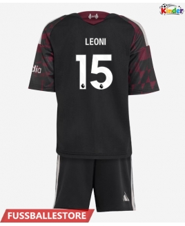 Günstige Liverpool Giovanni Leoni #15 3rd trikot Kinder 2026-27 Kurzarm (+ Kurze Hosen)